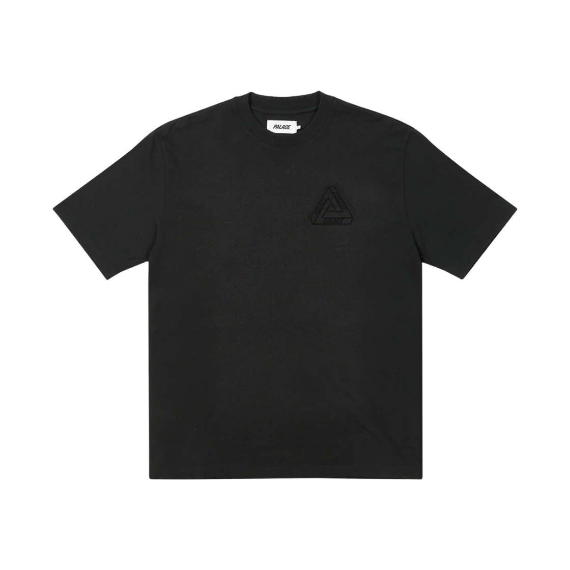 팔라스 트라이퍼그 엠보스 티셔츠 블랙 - 22SS(Palace Tri-Ferg Embossed T-Shirt Black - 22SS) - 2