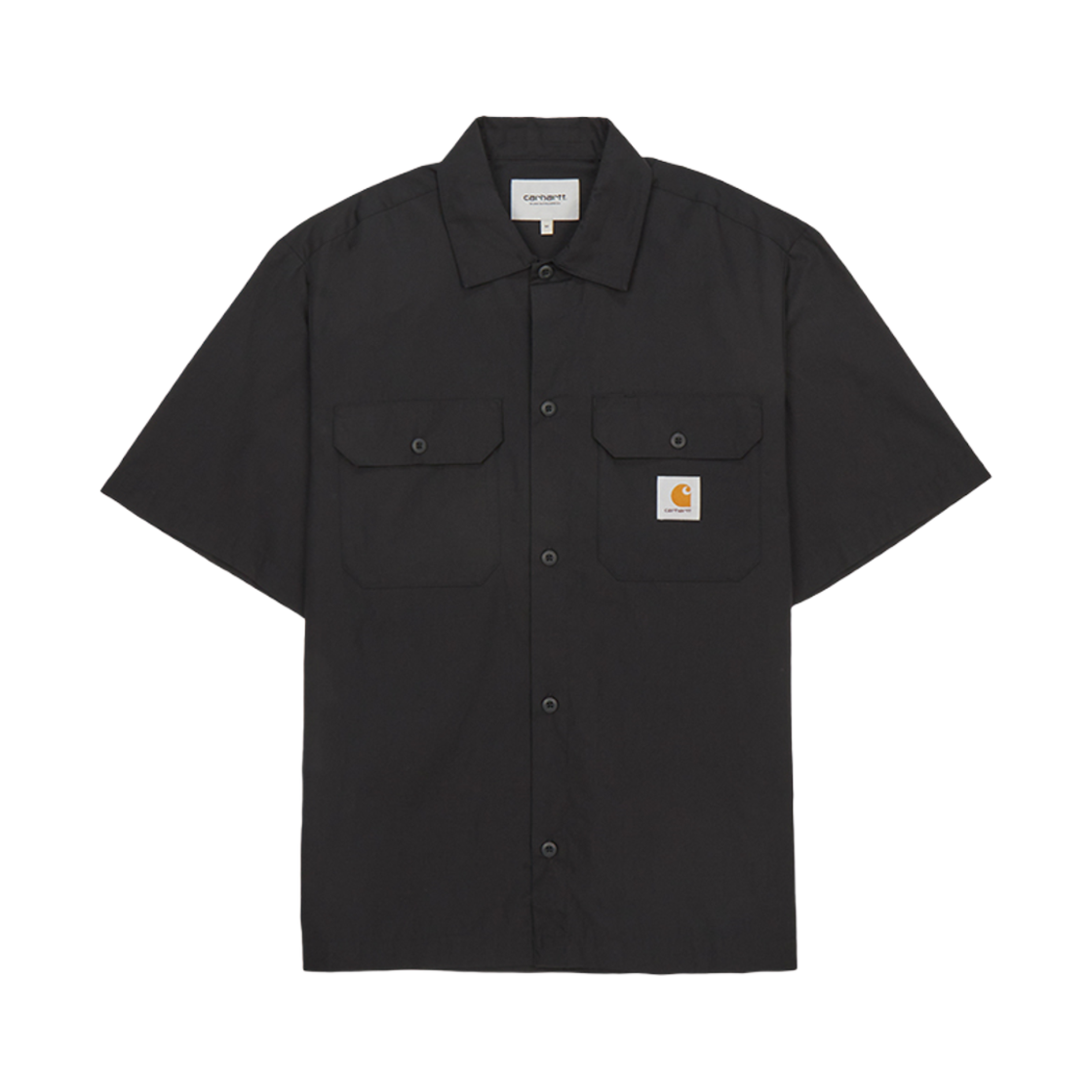 칼하트 WIP 크래프트 숏 셔츠 블랙(Carhartt WIP Craft Short Sleeve Shirt Black)