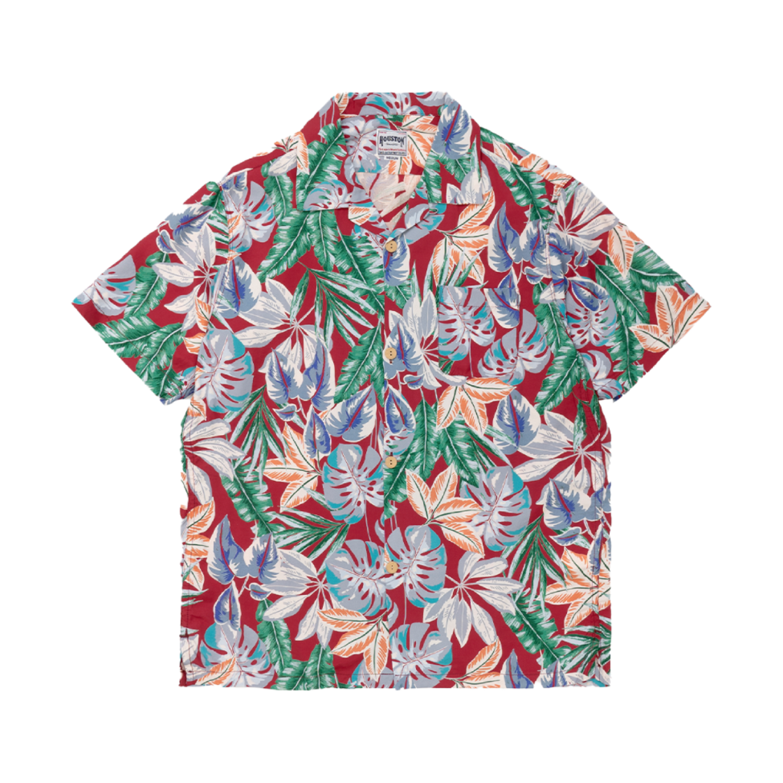 휴스턴 재팬 알로하 셔츠 보타니컬 마룬 41167(Houston Japan Aloha Shirt Botanical Maroon 41167) - 1