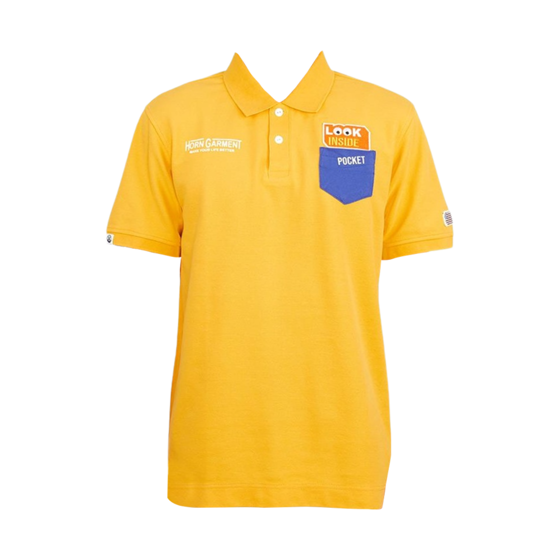 혼가먼트 룩 골프 웨어 폴로 티셔츠 오렌지 | Horn Garment | KREAM
