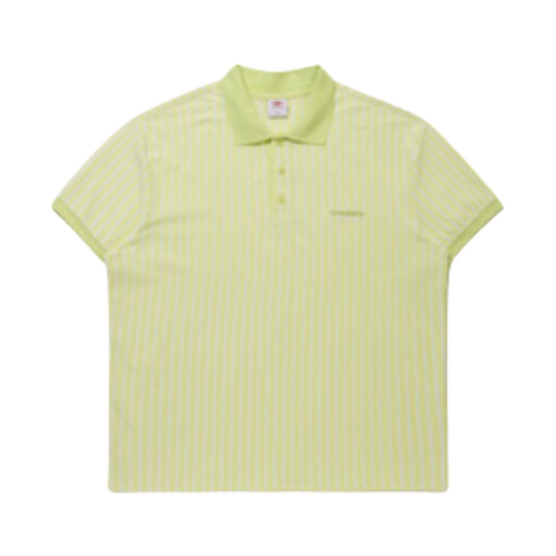 엄브로 x 문선 럭비 칼라 피케 티셔츠 라임(Umbro x Moonsun Rugby Collar Pique T-Shirt Lime)