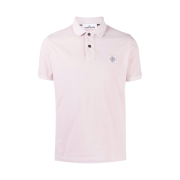 Stone Island 22S67 Pigment Dyed Polo Shirt Rose Pink - 22SS