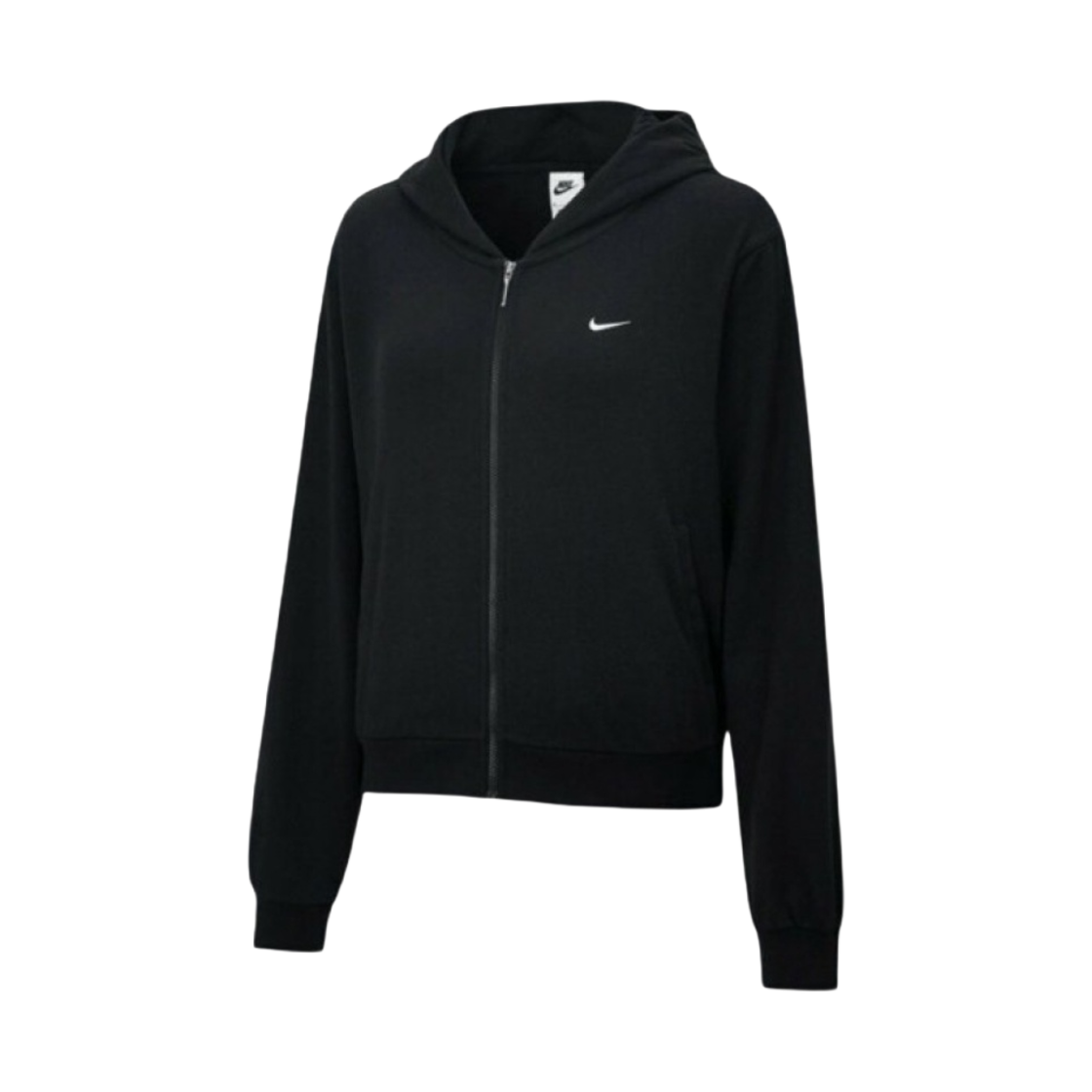 FN2420-010 (W) Nike NSW Chill Terry Loose Full Zip French Hoodie Black - Asia