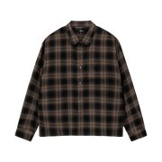 Stussy Mark Plaid Shirt Tan