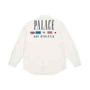 Palace x Gap Oxford Drop Shoulder White - 24SS