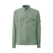 C.P. Company Linen Pocket Shirt Green Bay - 24SS