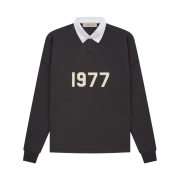 Essentials 1977 Rugby Long Sleeve Polo Iron - 22SS