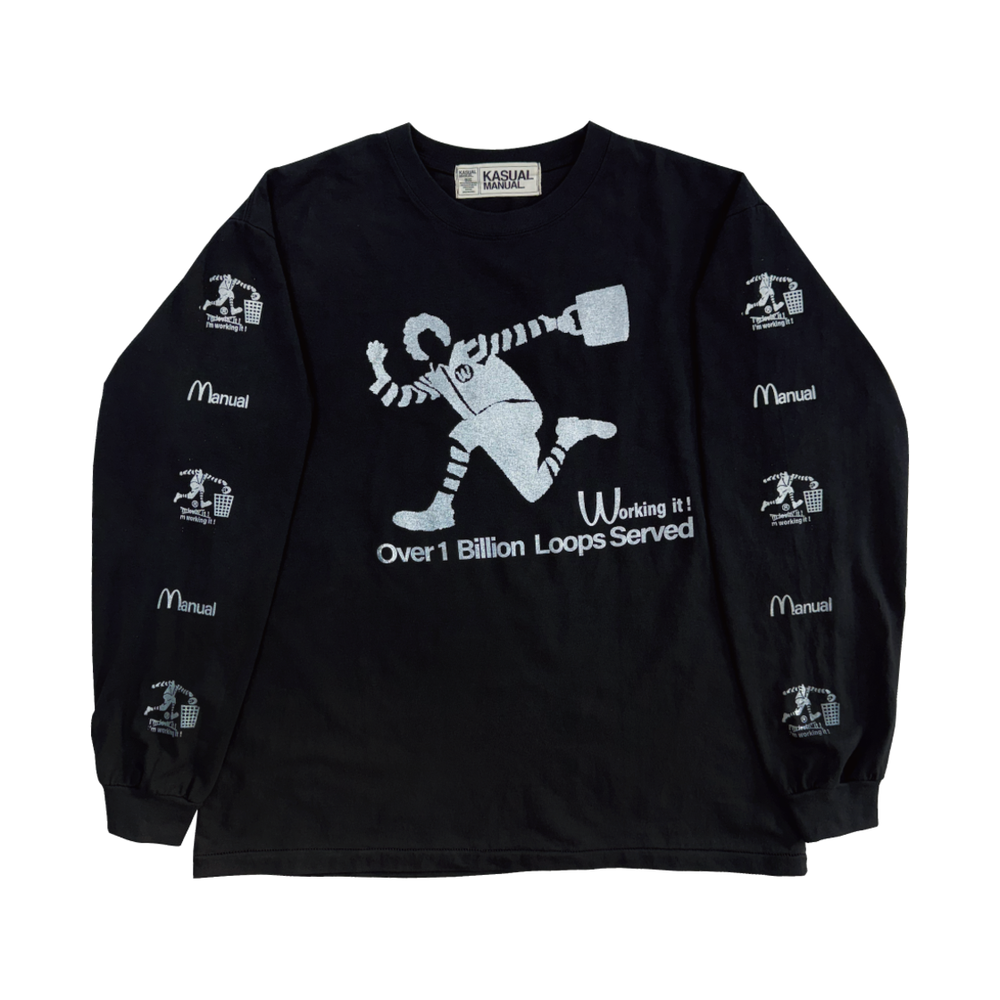 K13B Kasual Manual M T-Shirt Black