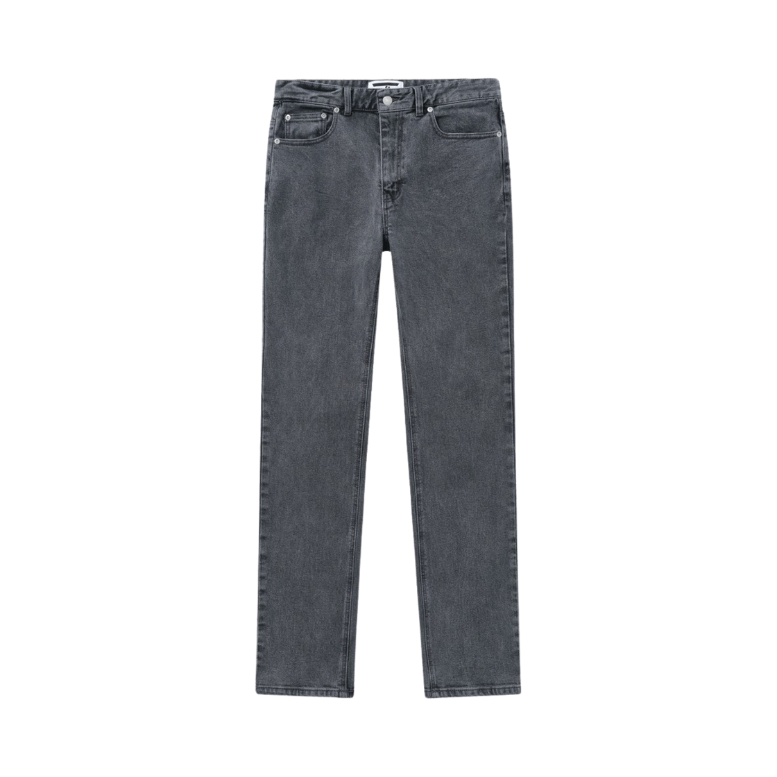웨프트07 슬림 스트레이트 핏 데님 팬츠 그레이(Weft07 Slim Straight Fit Denim Pants Grey)