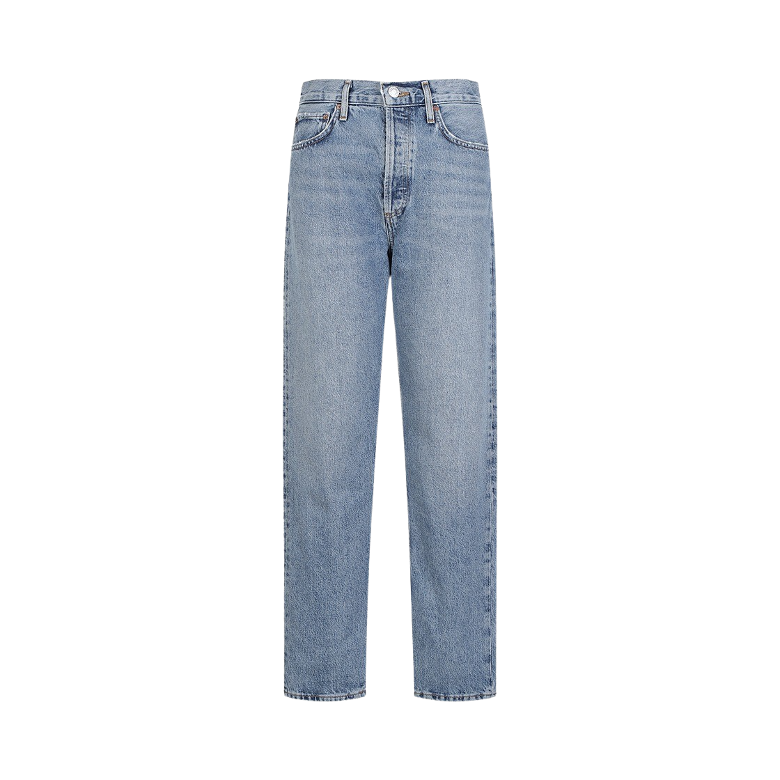 에이골디 우먼 90's 핀치 웨이스트 하이 라이즈 스트레이트 리지드 진 네비게이트(Agolde Women 90's Pinch Waist High Rise Straight Rigid Jean Navigate)