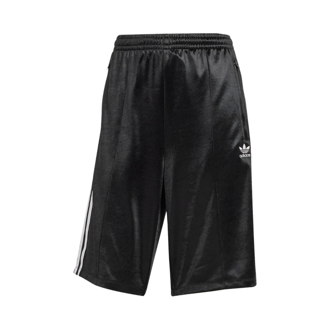 아디다스 아디컬러 롱 쇼츠 블랙 화이트 - KR 사이즈(Adidas Adicolor Long Shorts Black White - KR Sizing) - 1