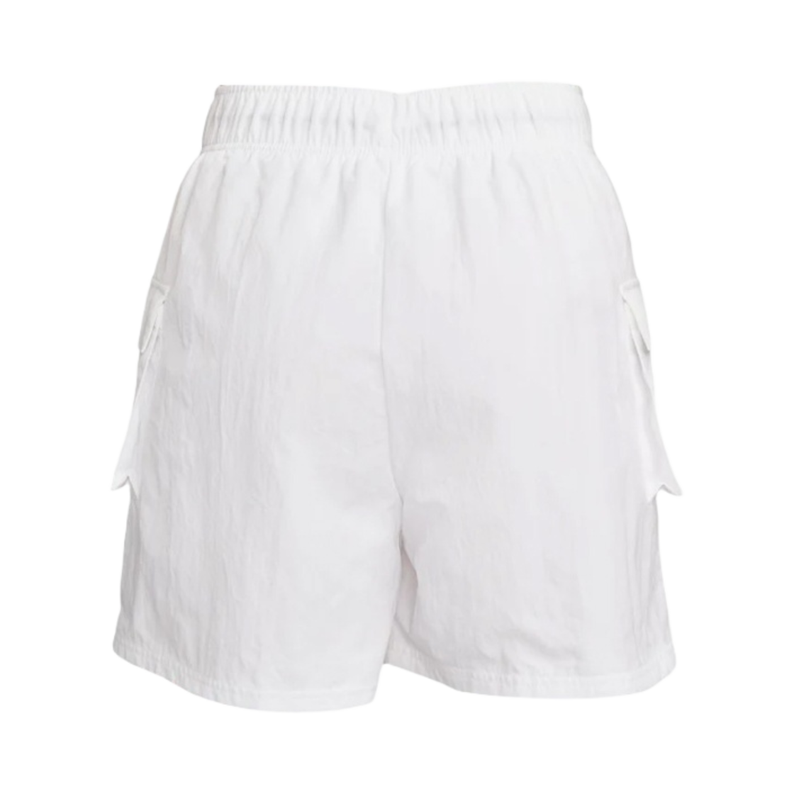 (W) 나이키 NSW 에센셜 우븐 하이라이즈 쇼츠 화이트 - US/EU((W) Nike NSW Essential Woven High-Rise Shorts White - US/EU) - 2