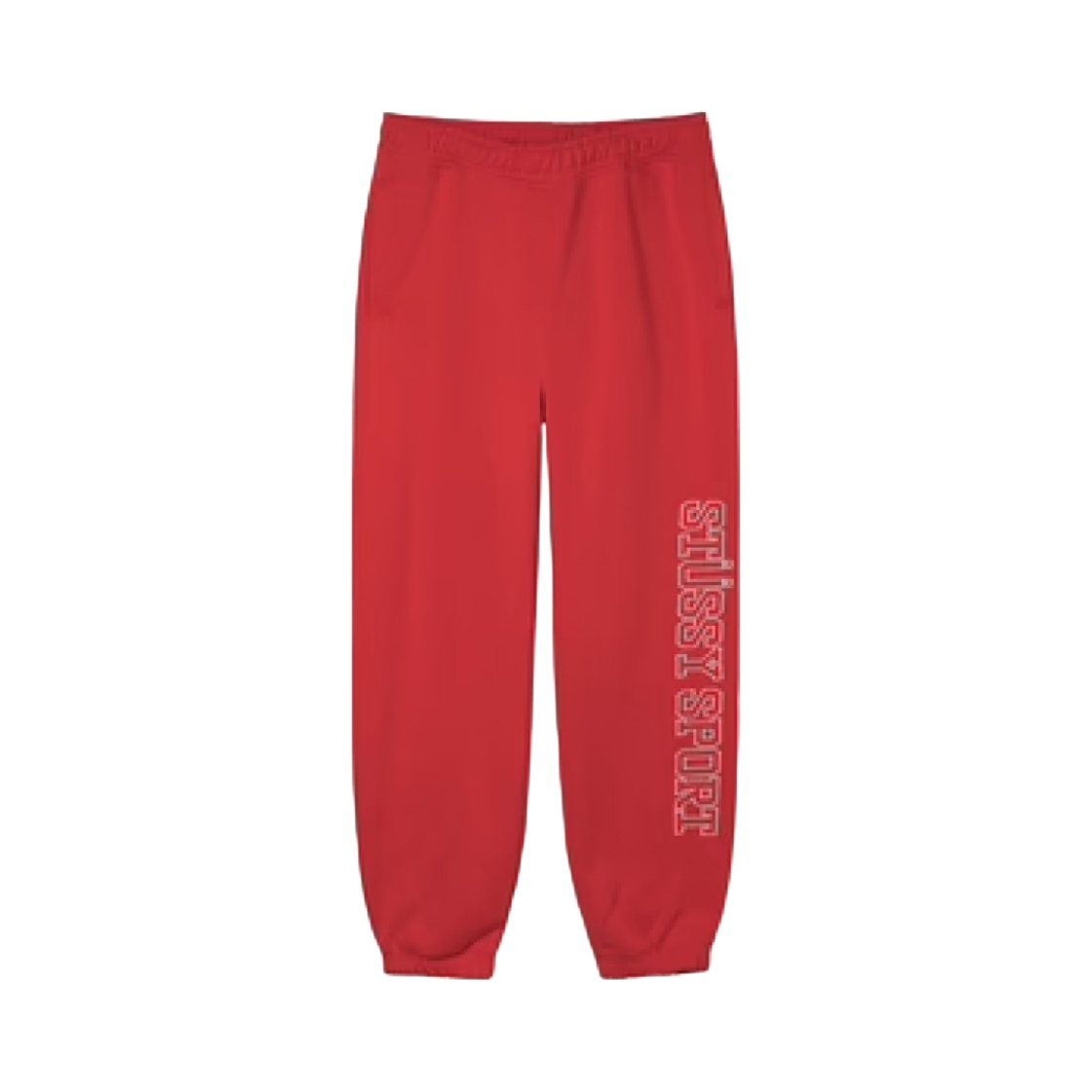 스투시 스포츠 아플리케 팬츠 레드(Stussy Sport Applique Pants Red) - 1