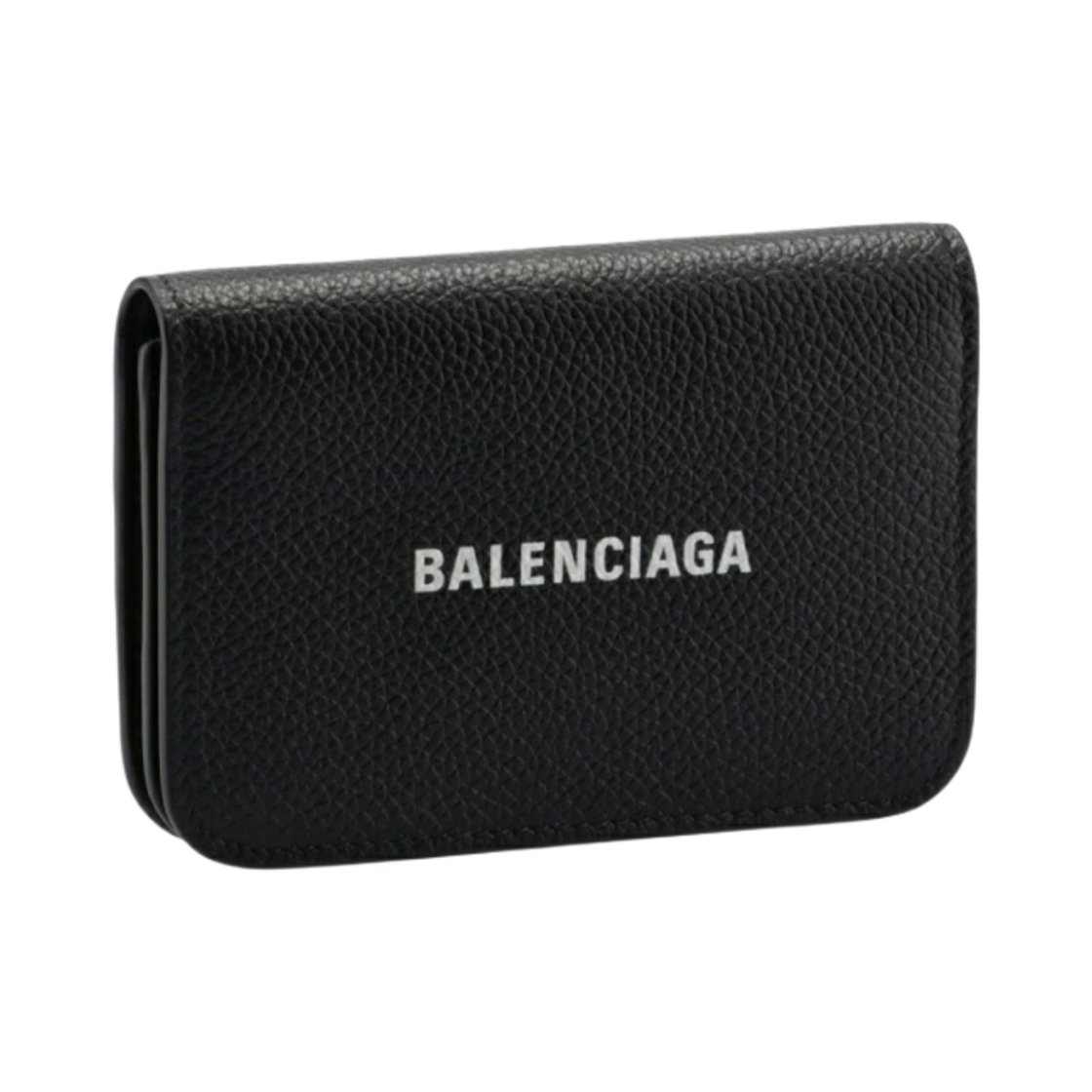 발렌시아가 그레인드 카프스킨 캐쉬 플랩 카드 홀더 블랙(Balenciaga Grained Calfskin Cash Flap Card Holder Black) - 2