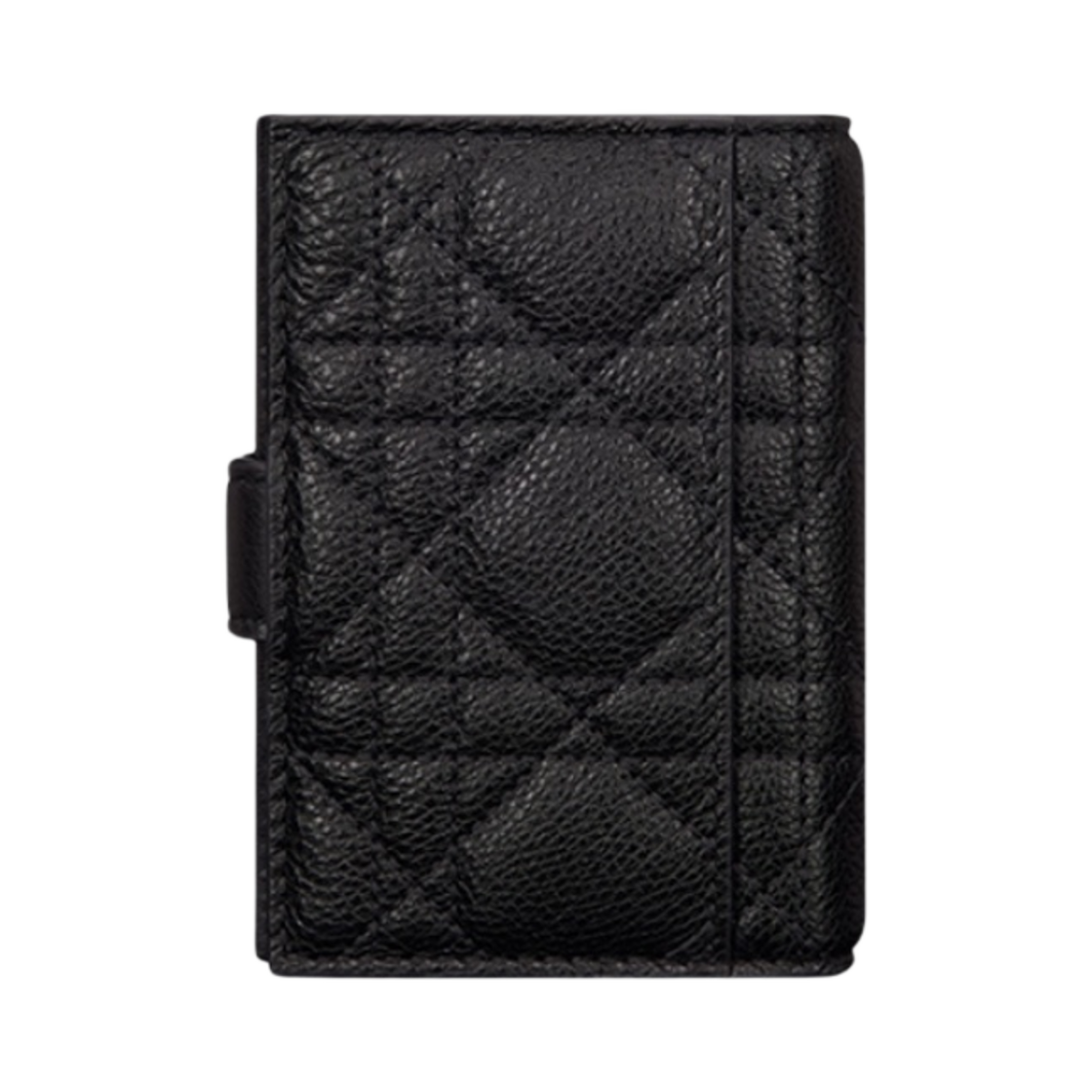 디올 카로 버티컬 카드 홀더 블랙 서플(Dior Caro Vertical Card Holder Black Supple) - 3