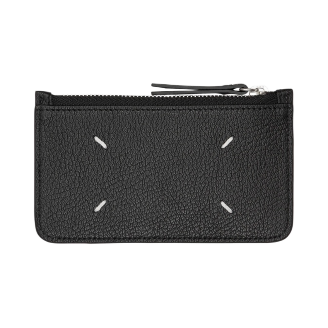 메종 마르지엘라 스티치 지퍼 카드 홀더 블랙(Maison Margiela Stitch Zipped Card Holder Black) - 1