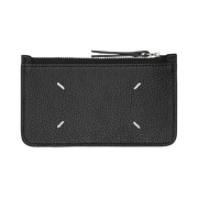 Maison Margiela Stitch Zipped Card Holder Black