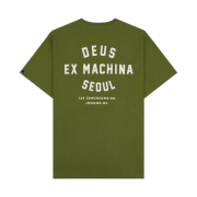 Deus Ex Machina Samcheong College T-Shirt Rover Green