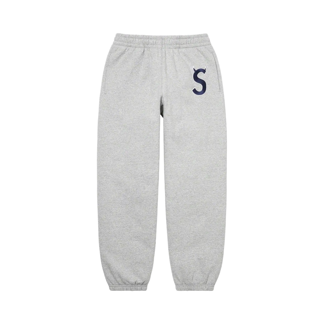 슈프림 S 로고 스웨트팬츠 헤더 그레이 - 22FW(Supreme S Logo Sweatpants Heather Grey - 22FW) - 1