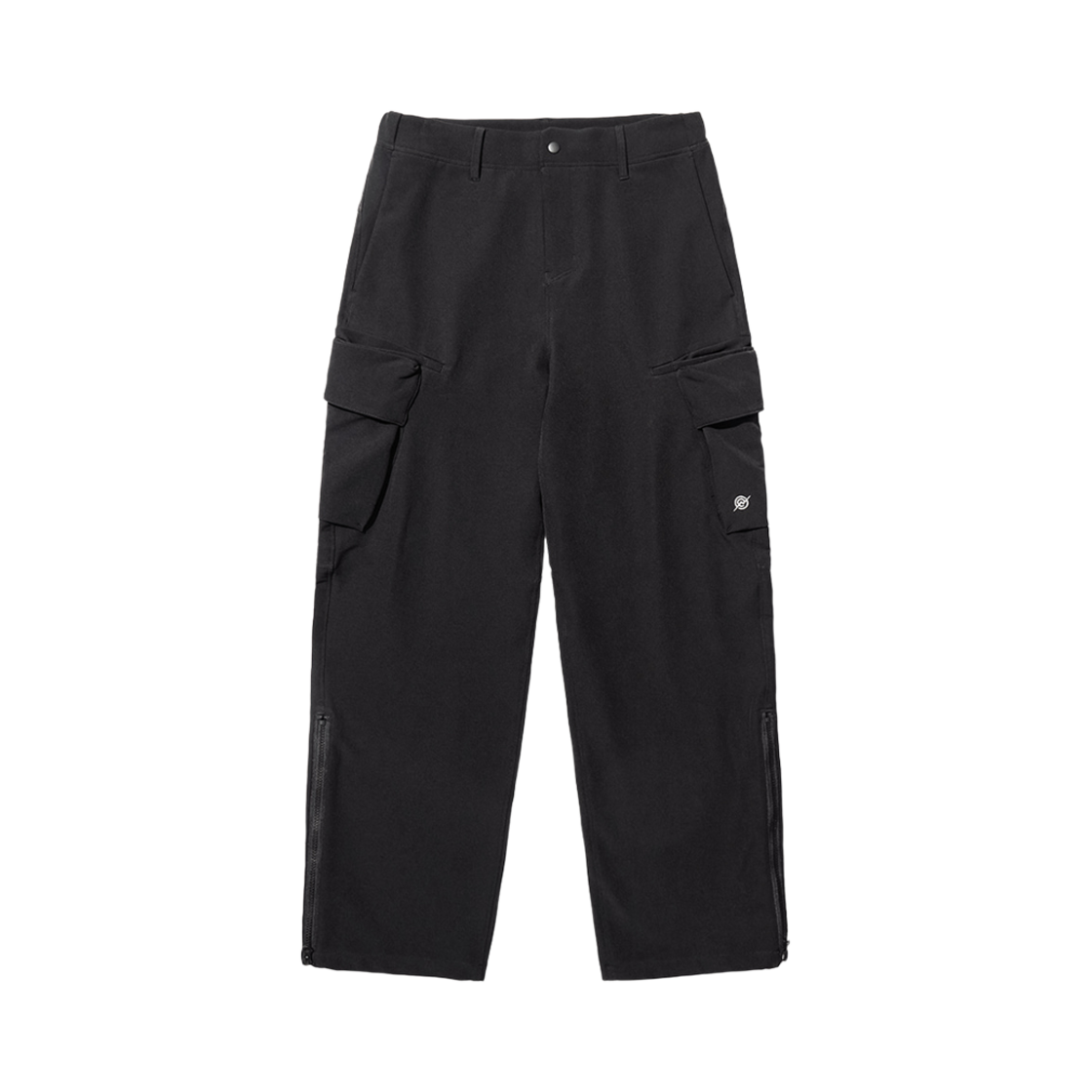 KA3PT1206M KALA PATTHAR Poly Span Winter Cargo Pants Black