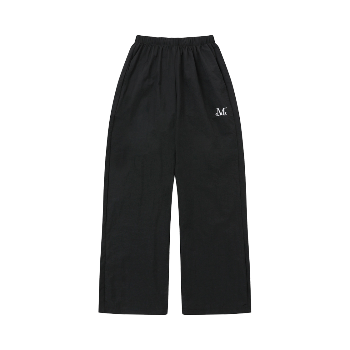 무센트 마드리드 폴리 나일론 와이드 팬츠 블랙(MUCENT Madrid Poly Wide Pants Black) - 1