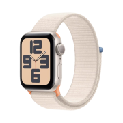 Apple Watch SE 2023 40mm GPS Starlight Aluminium Case with Sport Loop Starlight (Korean Ver.)