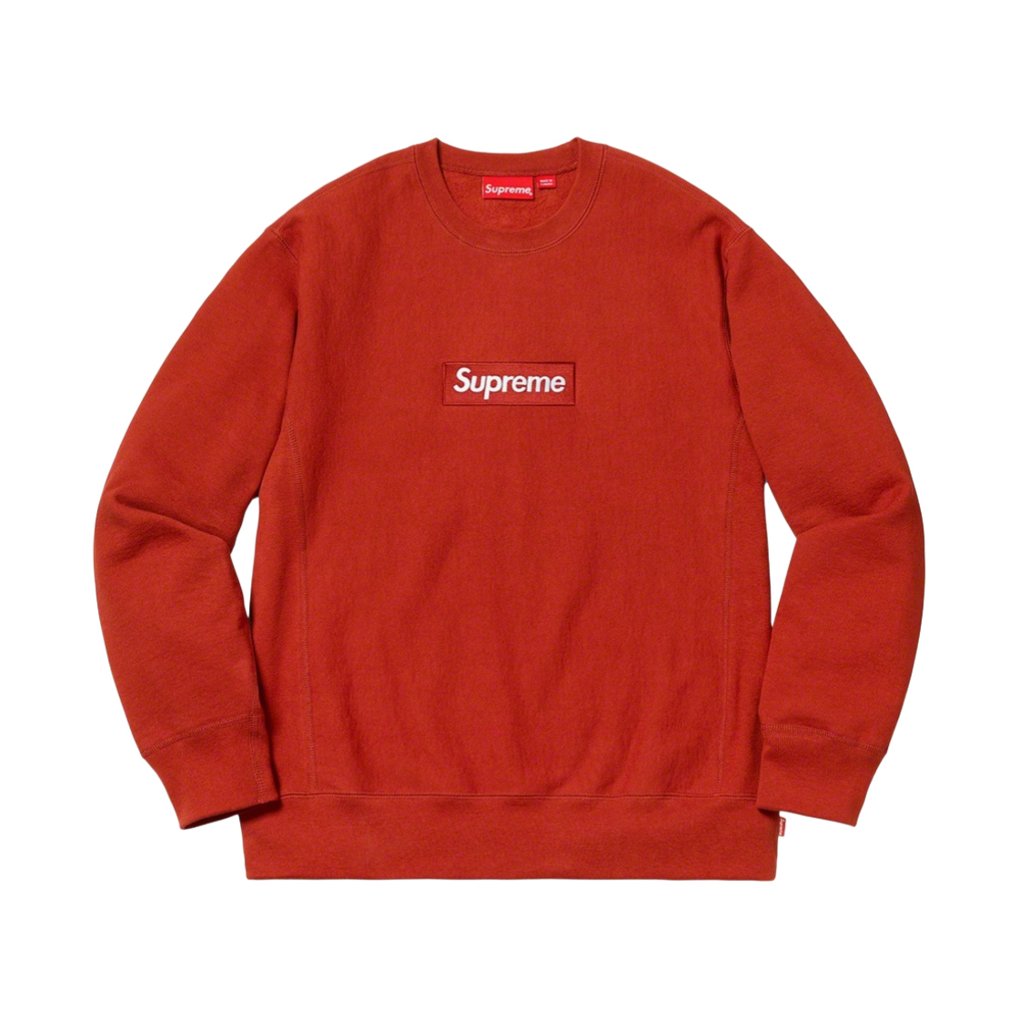 슈프림 박스로고 크루넥 카디널 - 22FW | Supreme | KREAM
