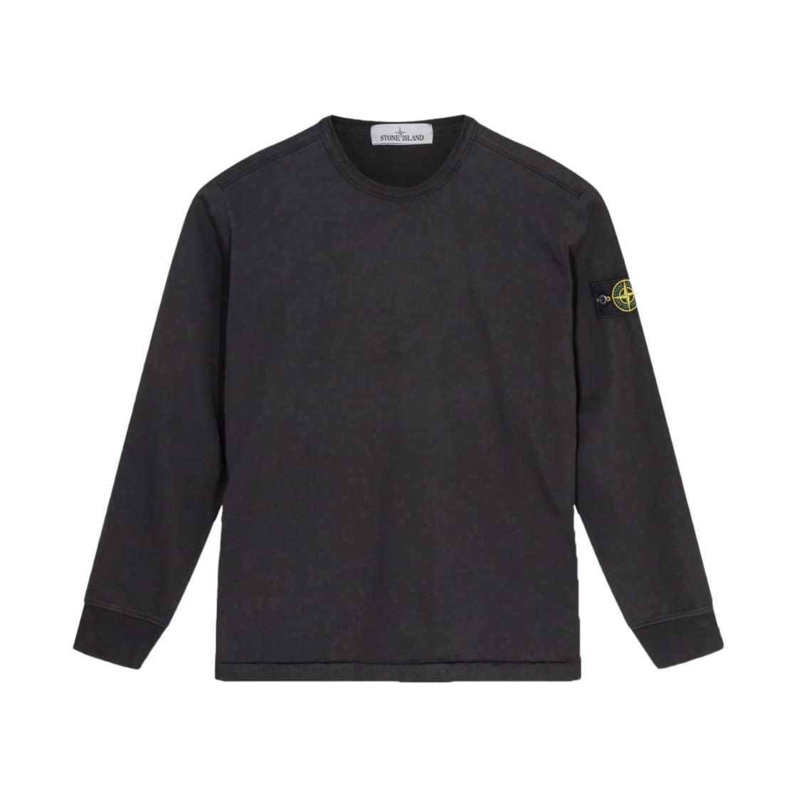 스톤 아일랜드 64450 롱슬리브 크루넥 스웨트셔츠 블랙 - 21FW