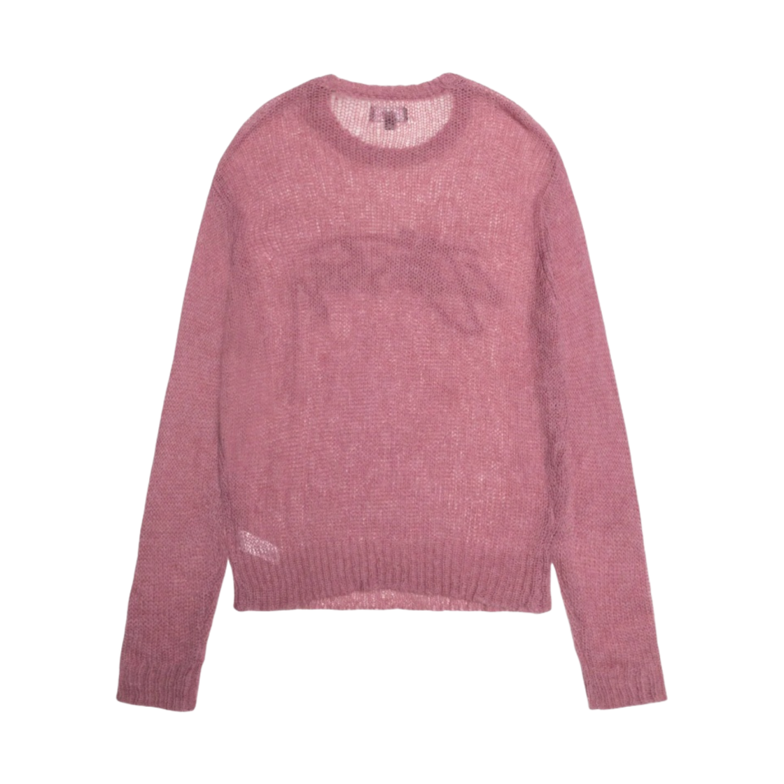 스투시 루즈 니트 로고 스웨터 모브(Stussy Loose Knit Logo Sweater Mauve) - 2