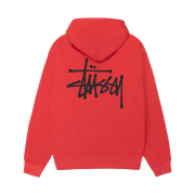 Stussy Basic Stussy Hoodie Cayenne 2025