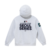 New Era MLB Seoul Series LA Dodgers Hood Heather Gray