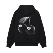 Stussy Cherries Hoodie Black