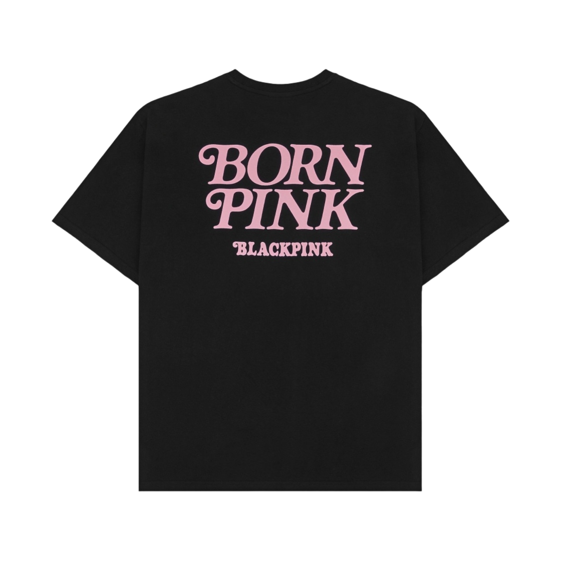 베르디 x 블랙핑크 본 핑크 티셔츠 블랙(Verdy x Blackpink Born Pink T-Shirt Black)