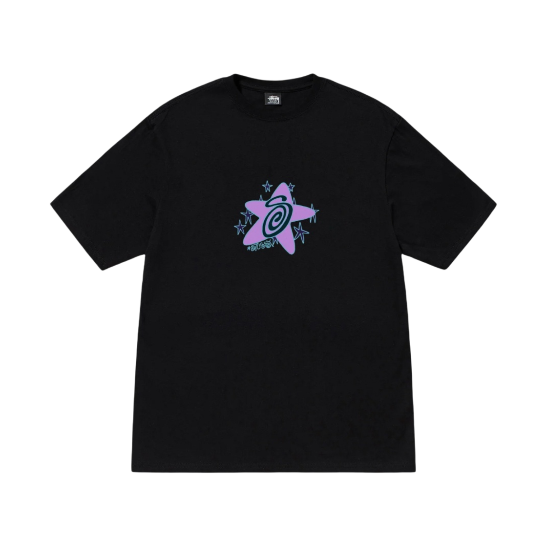 스투시 갤럭시 티셔츠 블랙(Stussy Galaxy T-Shirt Black) - 2
