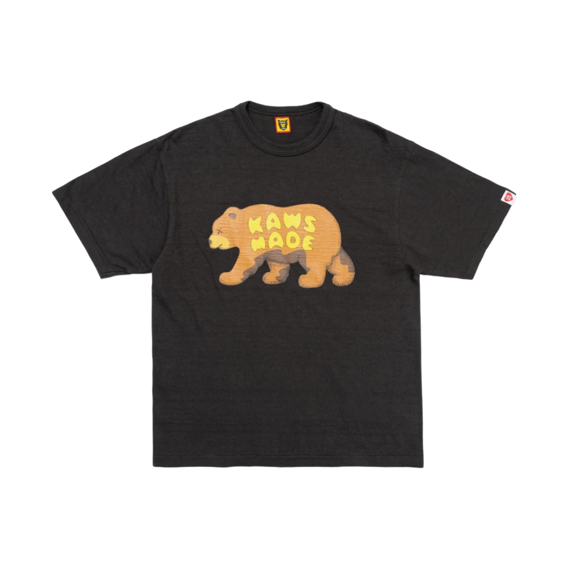 휴먼 메이드 x 카우스 그래픽 티셔츠 #3 블랙(Human Made x Kaws Graphic T-Shirt #3 Black)