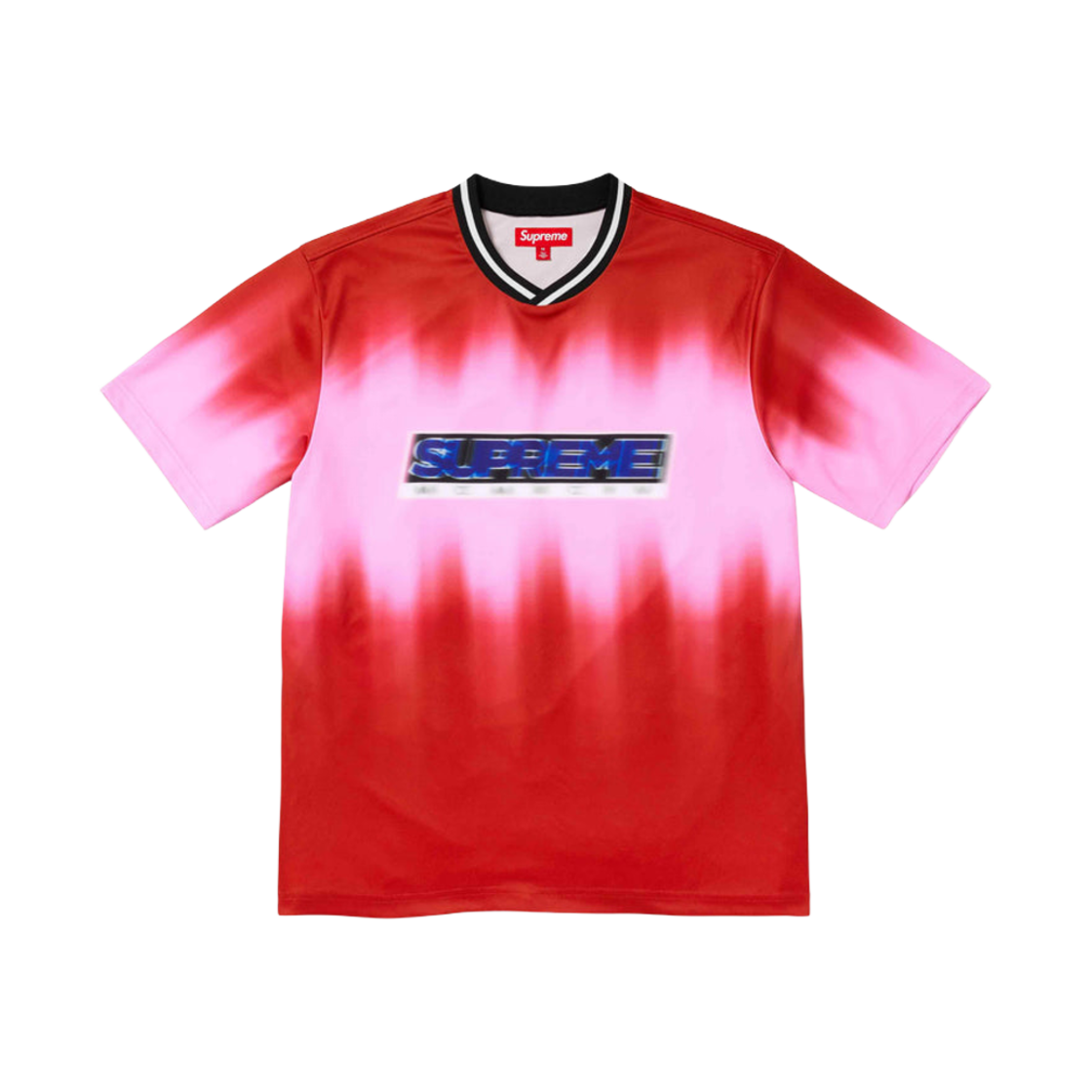 슈프림 블러 사커 저지 레드 - 24SS