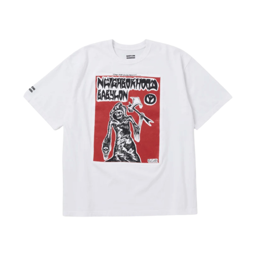 네이버후드 x 섹스 피스톨즈 티셔츠 숏슬리브-4 화이트 | Neighborhood