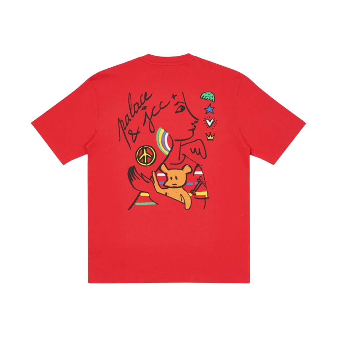 - Palace JCDC2 T-Shirt Red - 20SS