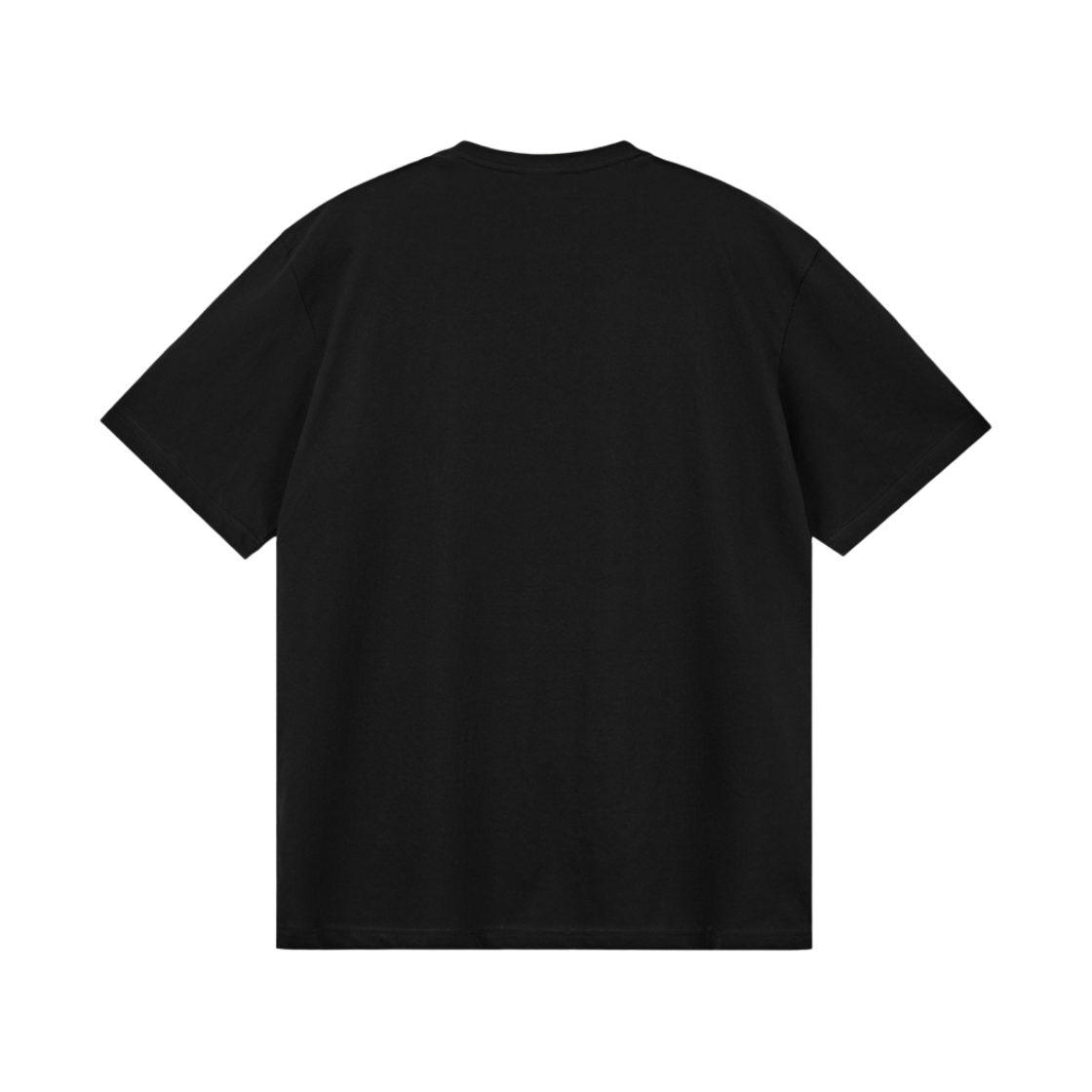 (W) 이미스 아플리케 티셔츠 블랙((W) Emis Applique T-Shirt Black) - 2