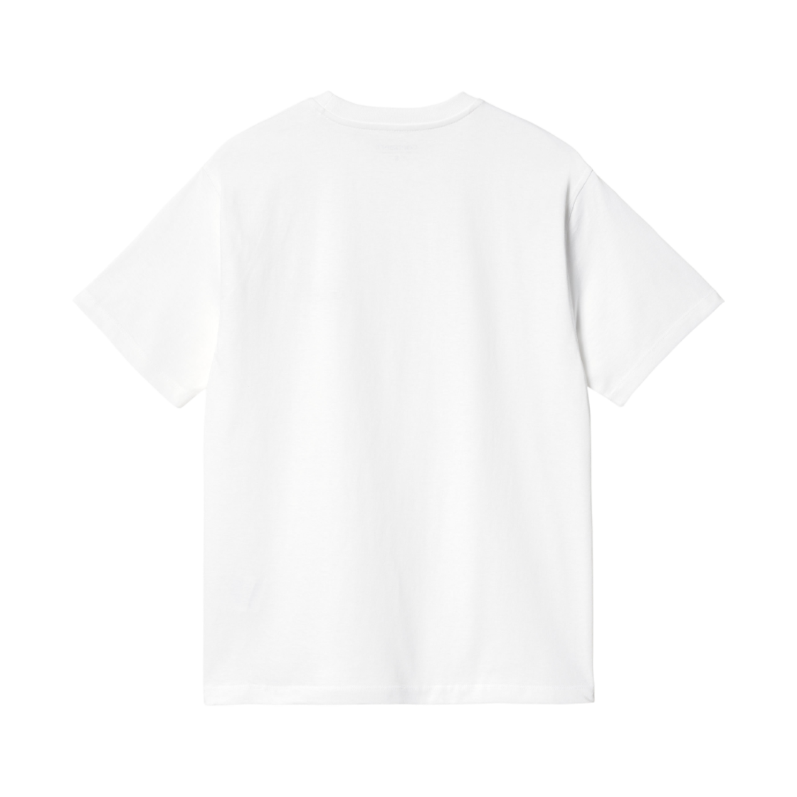 (W) 칼하트 WIP 숏슬리브 아메리칸 스크립트 티셔츠 화이트((W) Carhartt WIP S/S American Script T-Shirt White) - 2