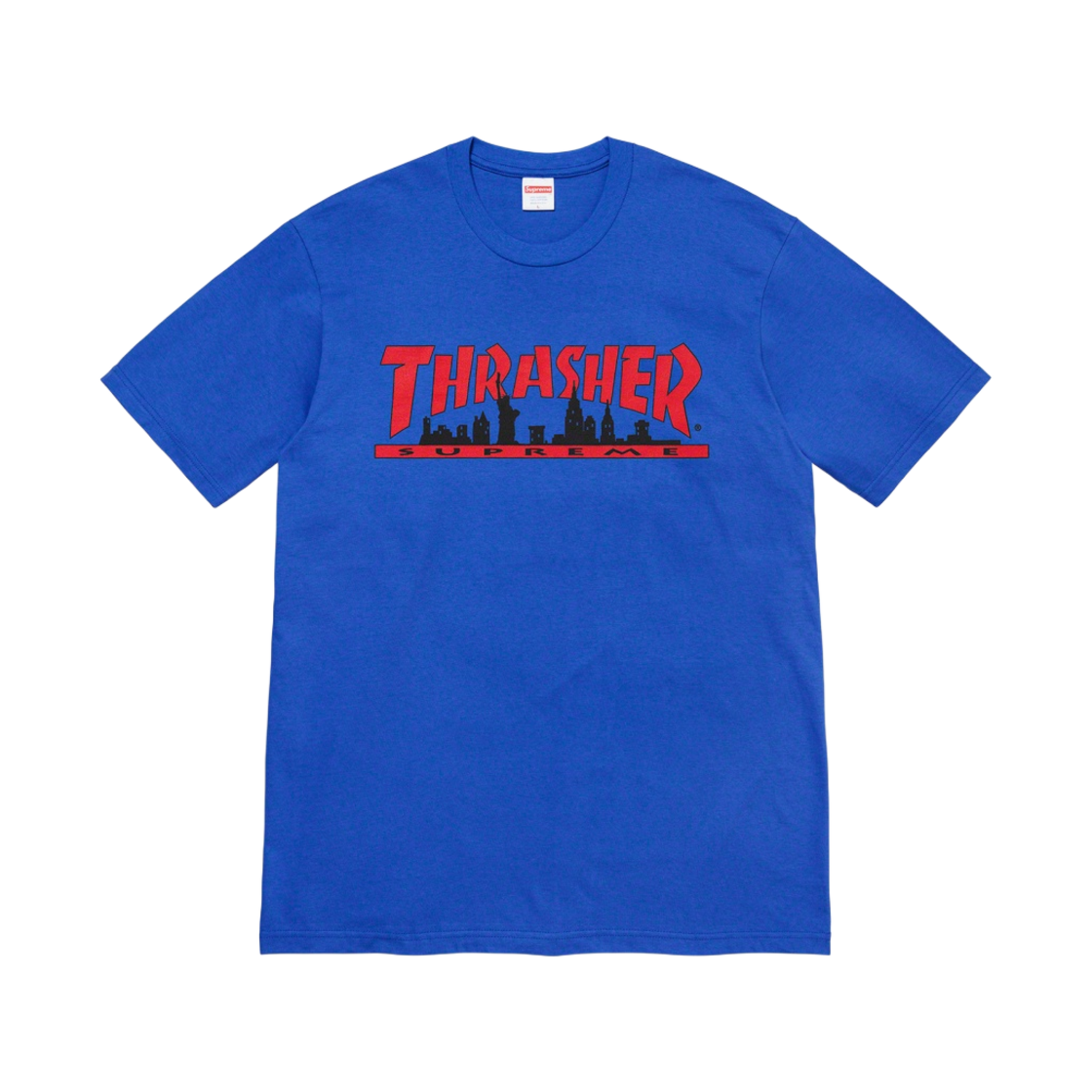 - Supreme x Thrasher Skyline T-Shirt Royal - 21FW