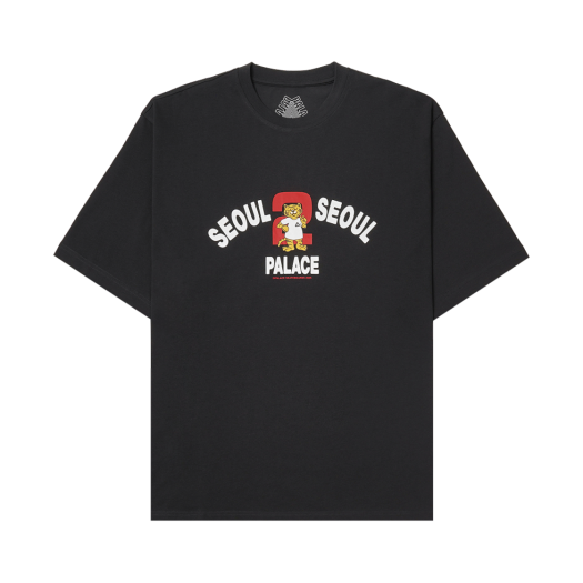 팔라스 코리아 트라이퍼그 티셔츠 블랙 - 24SS | Palace | KREAM