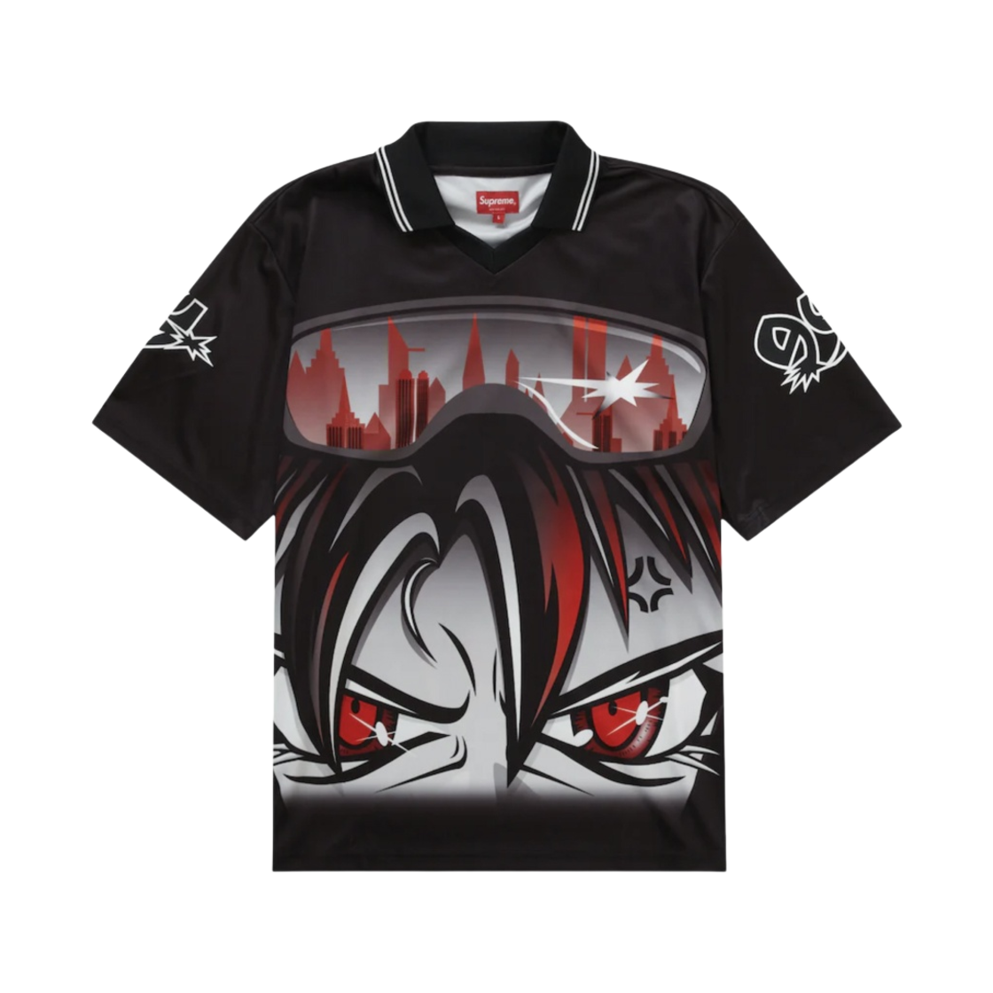 슈프림 캐릭터 사커 저지 블랙 - 23SS