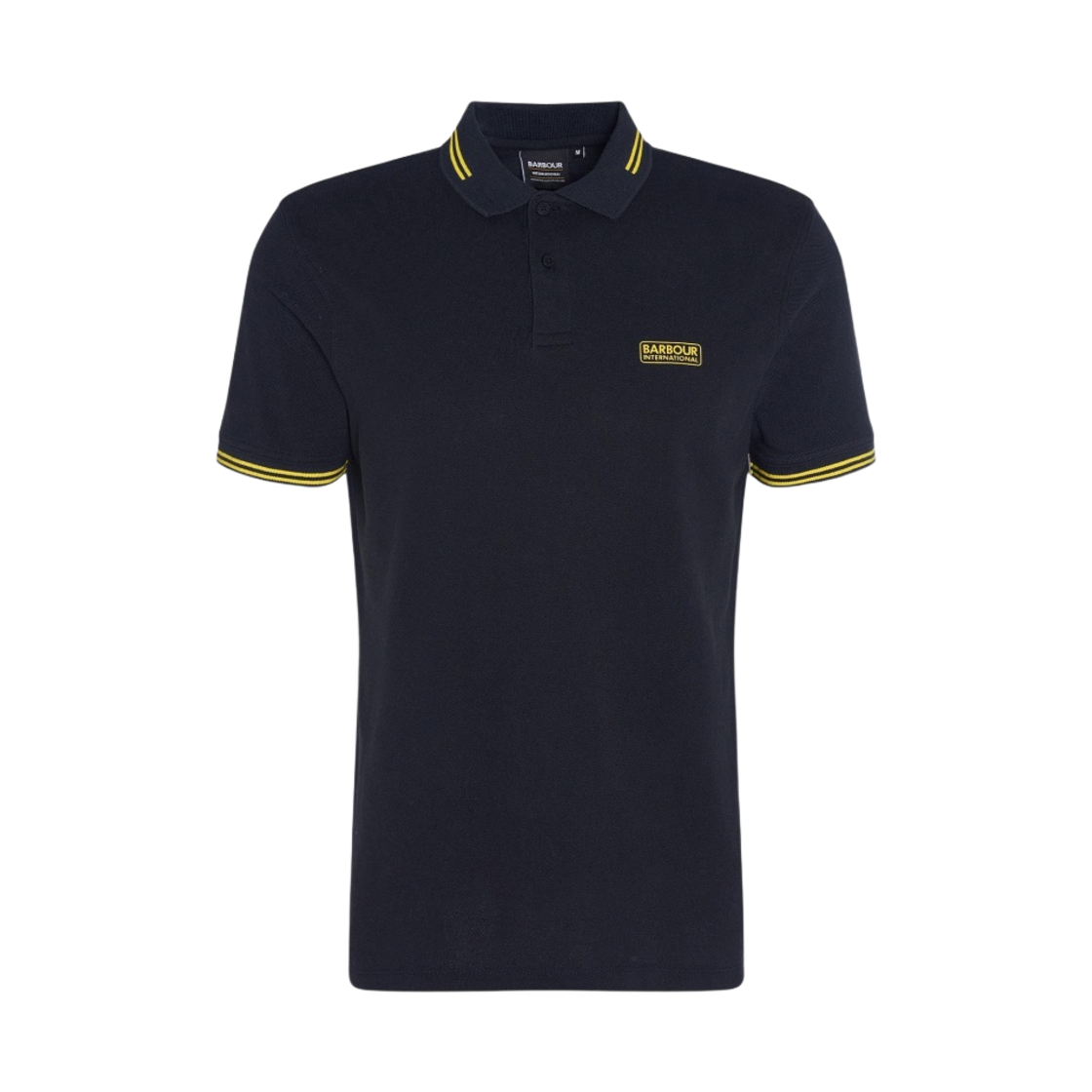 바버 에센셜 폴로 셔츠 블랙 퓨터(Barbour Essential Polo Shirt Black Pewter)