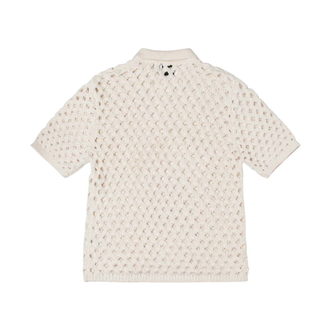 stussy☆BIG MESH POLO SWEATER☆XL☆ivory stussy☆BIG MESH POLO SWEATER☆XL☆ivory