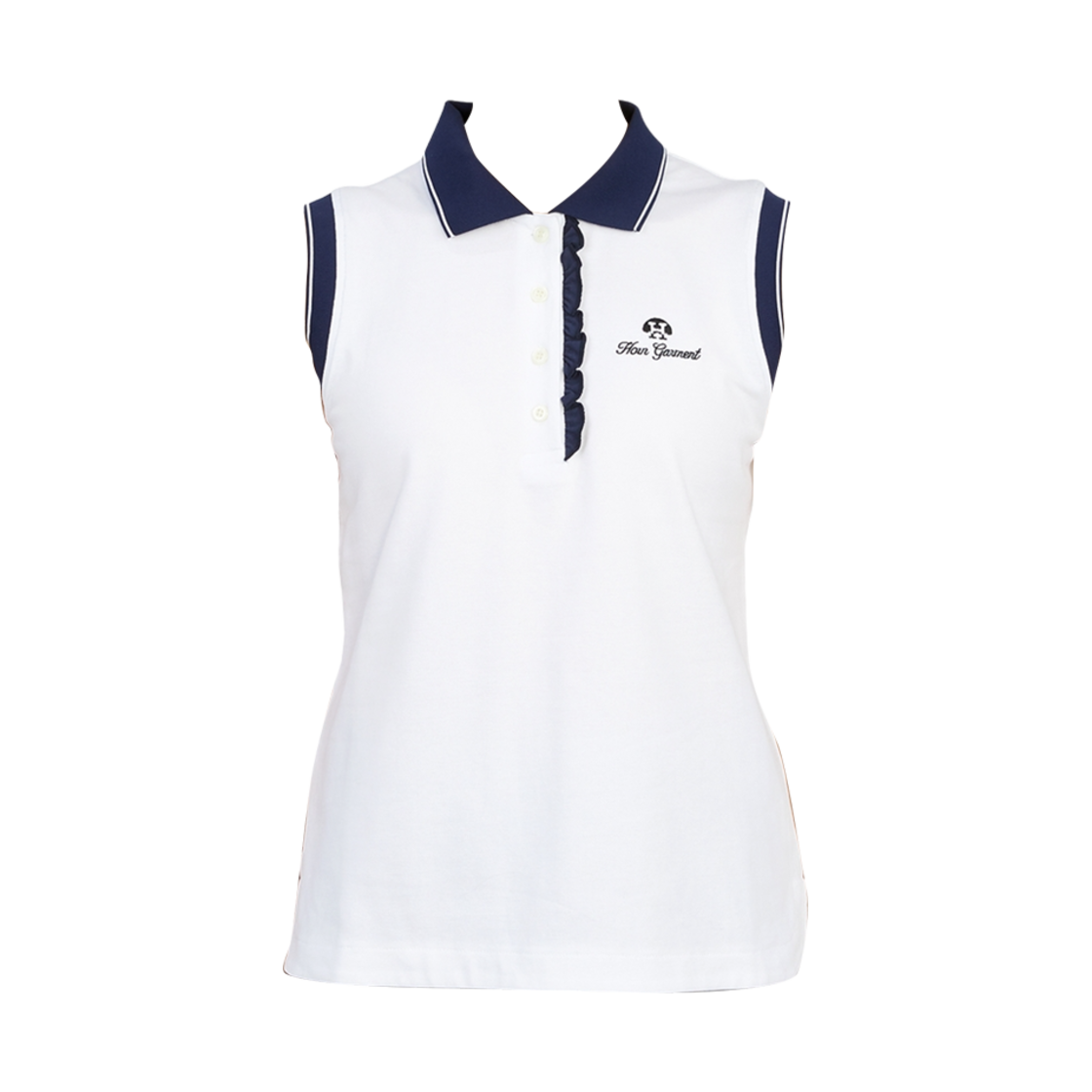 HHW-2A-AP53 (W) Horn Garment Golf Wear Este Sleeveless White