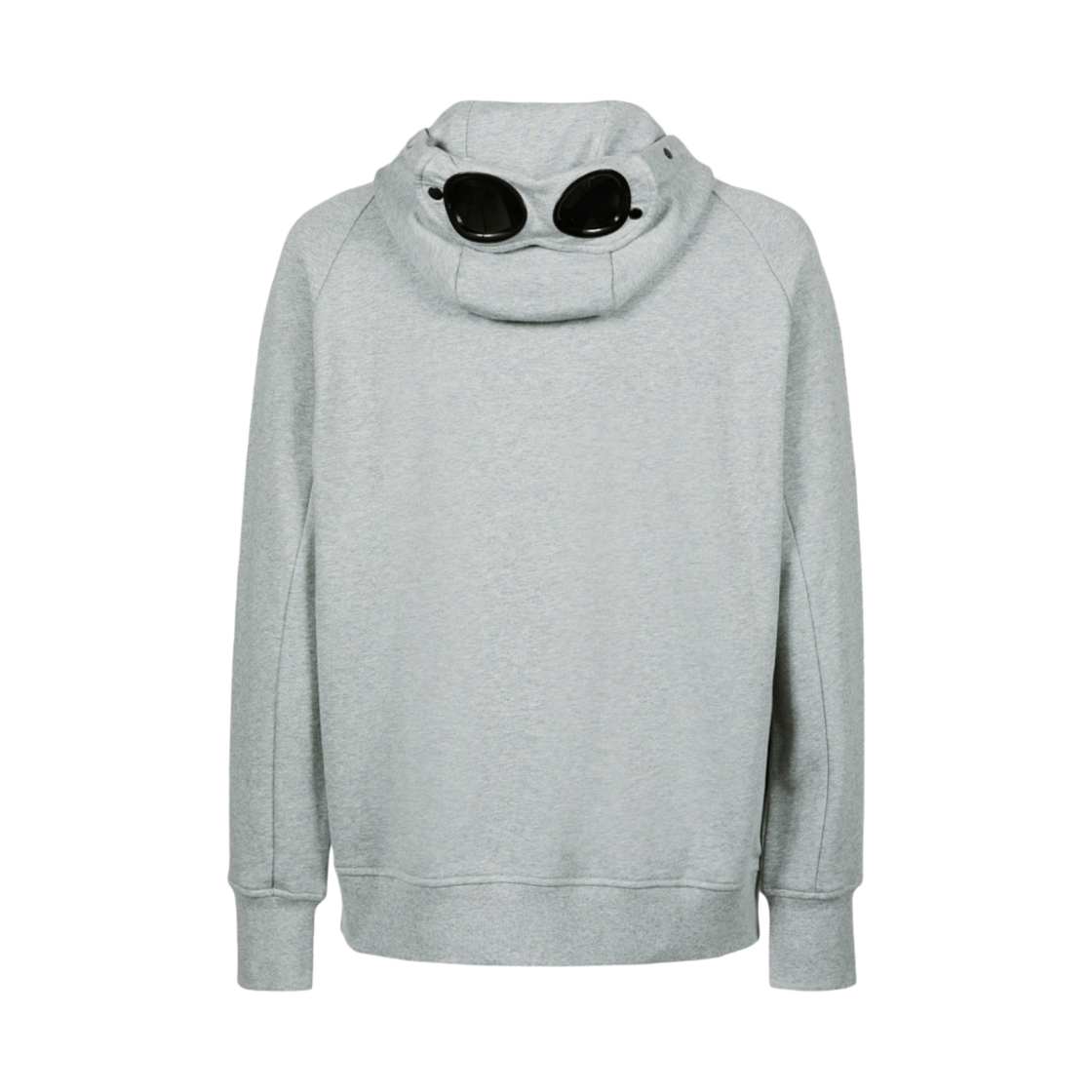 C.P. 컴퍼니 다이애그널 레이즈드 플리스 고글 후드 그레이 멜란지 - 22FW(C.P. Company Diagonal Raised Fleece Goggle Hoodie Grey Melange - 22FW) - 2