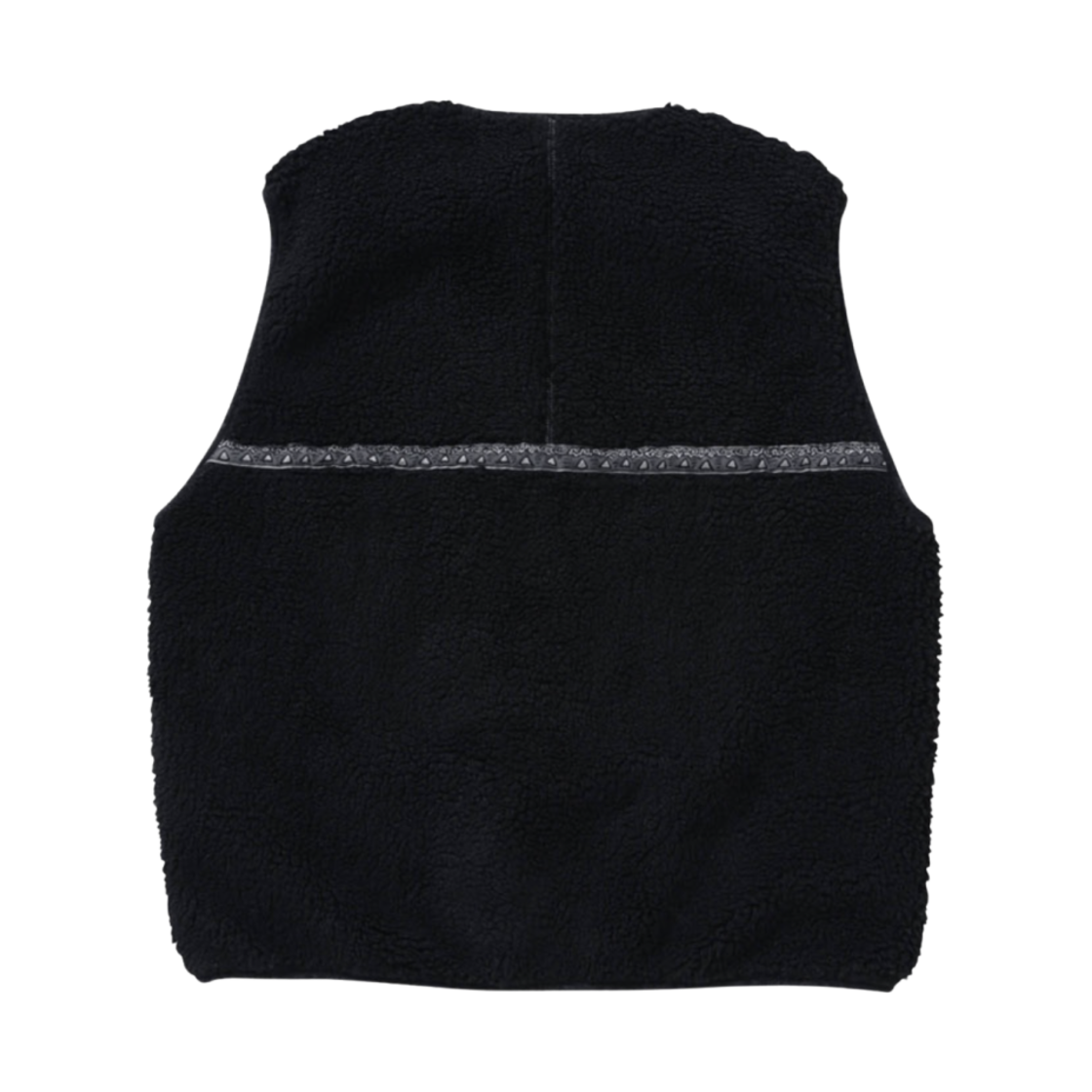 (W) 앤드 원더 x 그라미치 JQ 테이프 플리스 베스트 블랙((W) And Wander x Gramicci JQ Tape Fleece Vest Black) - 2