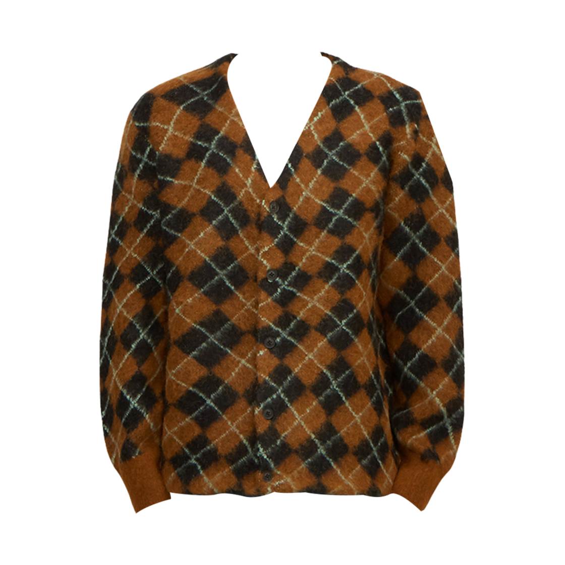 올 세인츠 피츠로이 가디건 블랙 진저 글로우(All Saints Fitzroy Cardigan Black Ginger Glow)