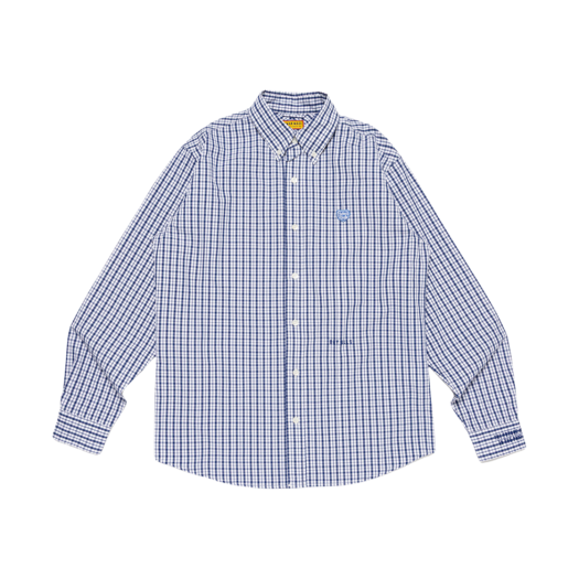 Human Made Check BD Shirt White